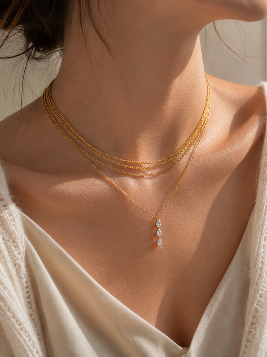 Gina Drop Necklace