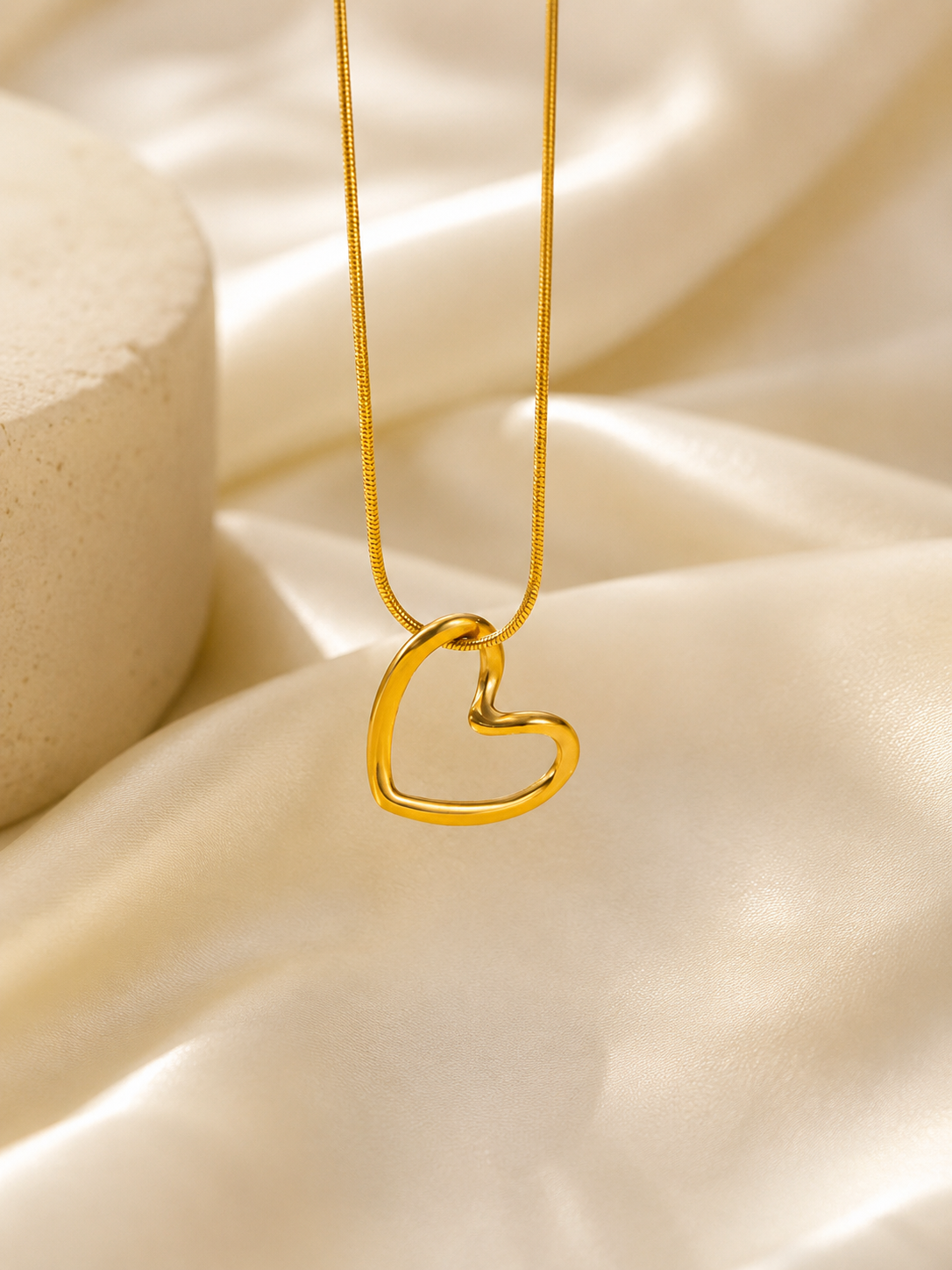 Darla Heart Necklace