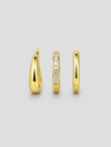 Trio Hoop Earrings