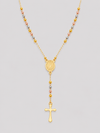 Rosary Cross Necklace