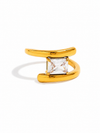 Moonbeam Crystal Ring