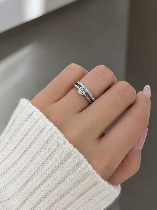 Sophisticate Spark Ring