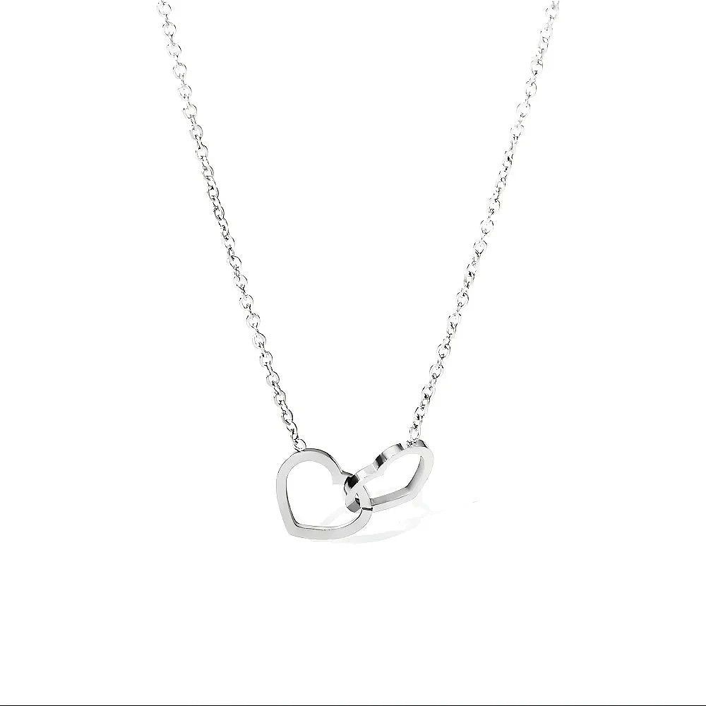 Linked Heart Necklace