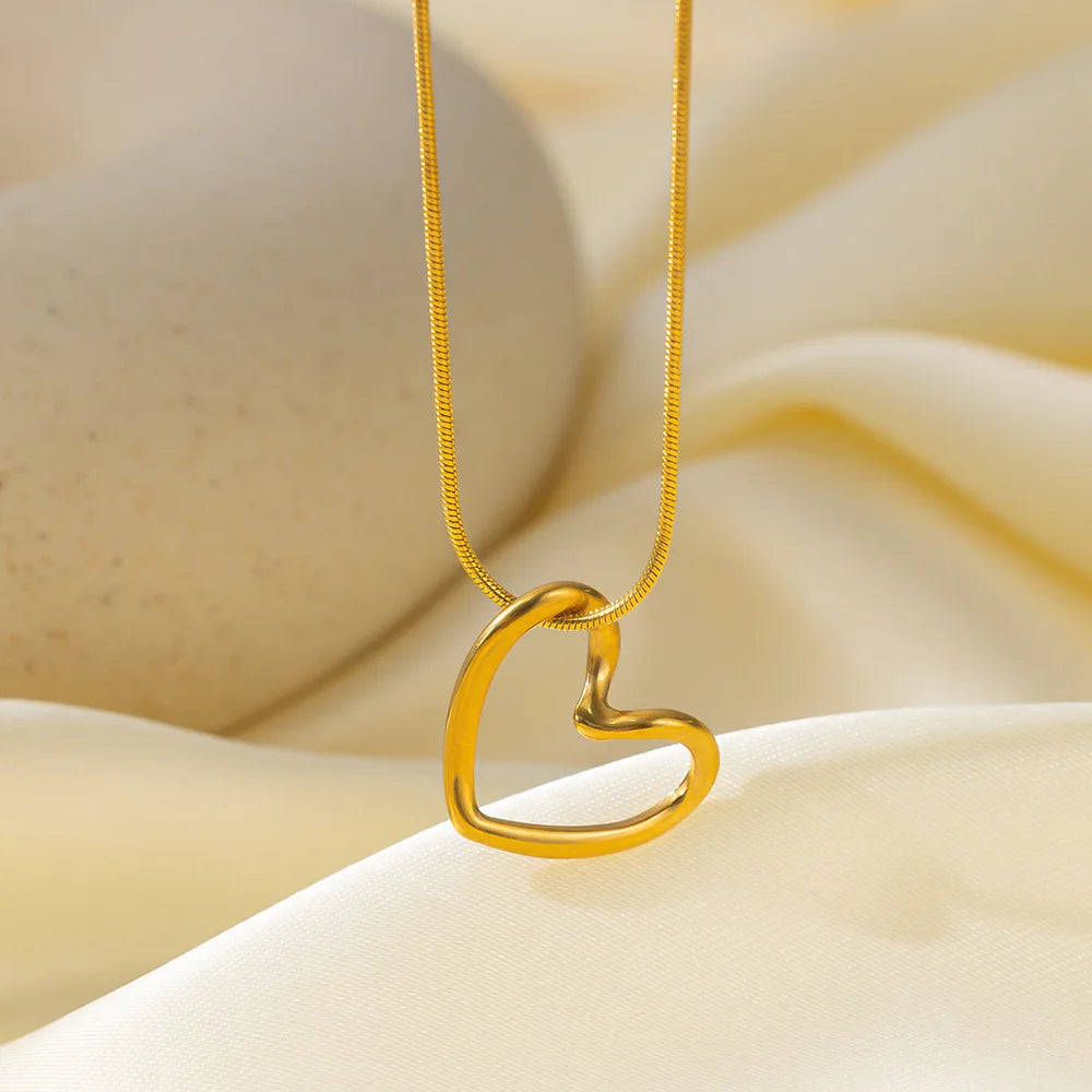 Darla Heart Necklace