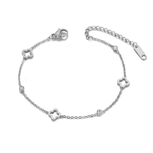 Bella Clover Anklet