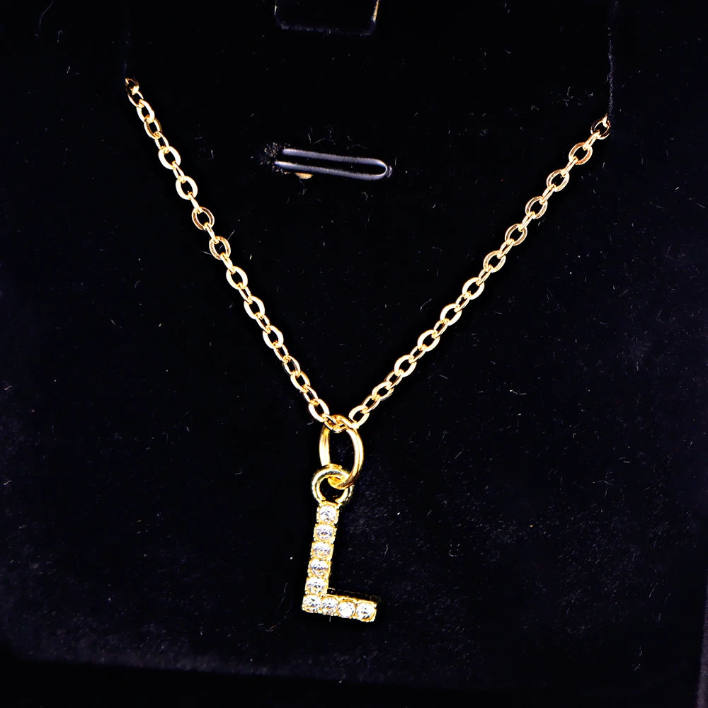 Initial Glow Necklace