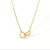 Linked Heart Necklace