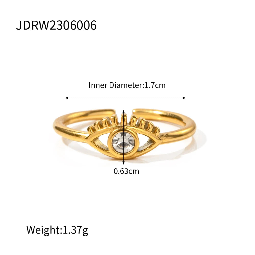 Golden Eye Ring