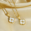 Clover Initial Necklace