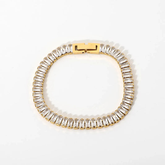 Rosy Crystal Bracelet