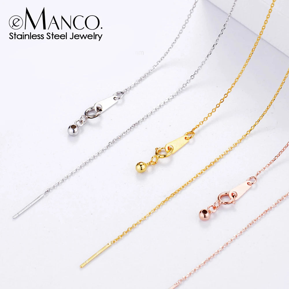 Minimal Drop Necklace