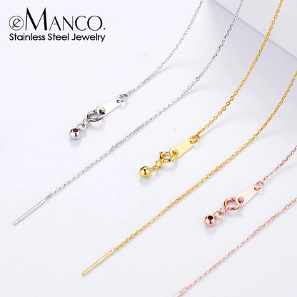 Minimal Drop Necklace