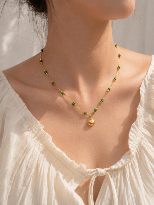 Shell Bloom Necklace
