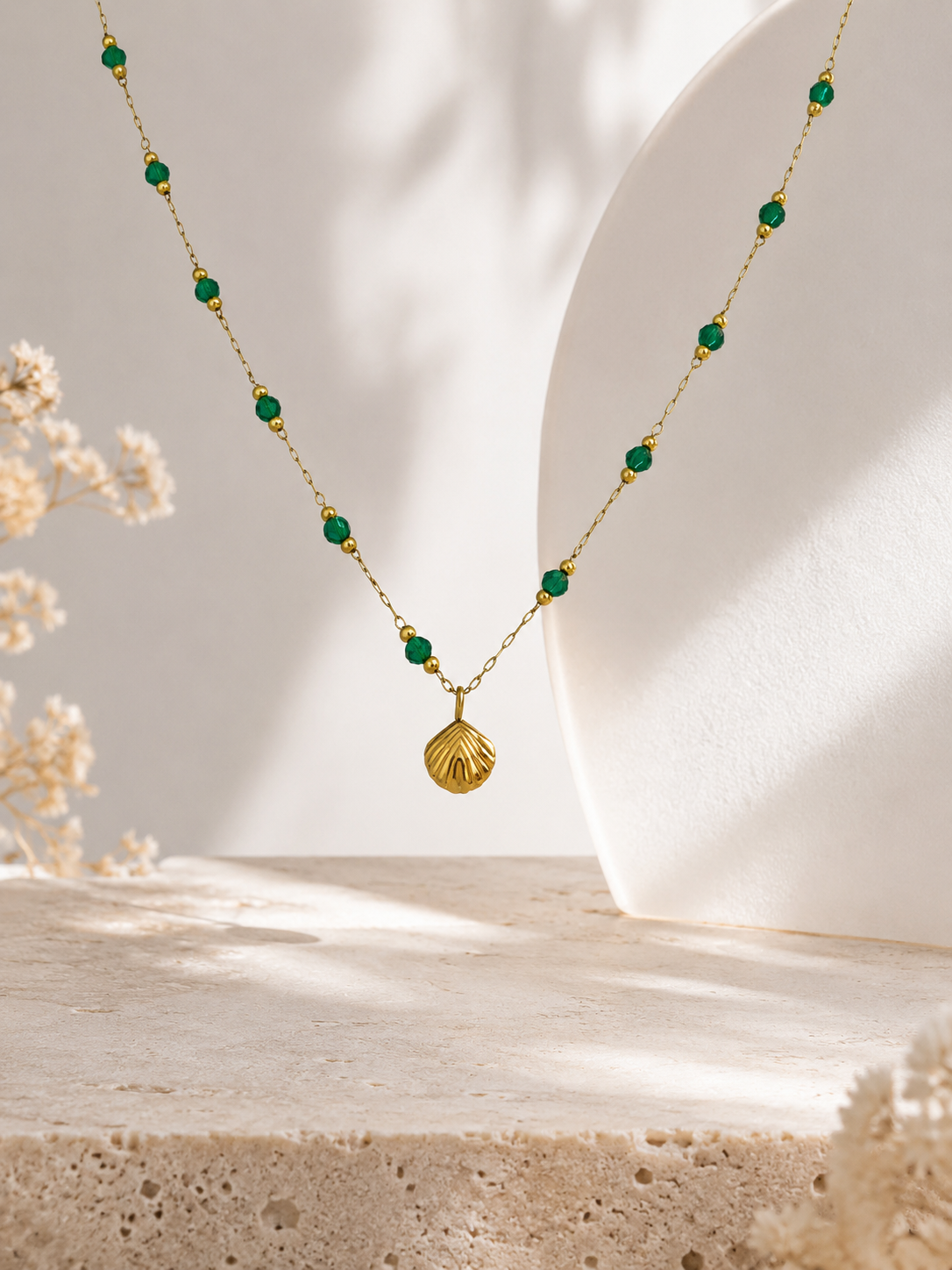 Shell Bloom Necklace
