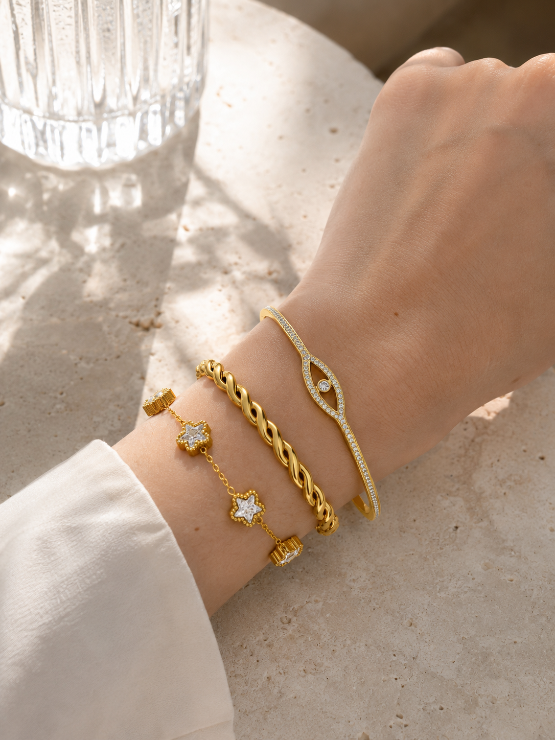 Grace Eye Bangle