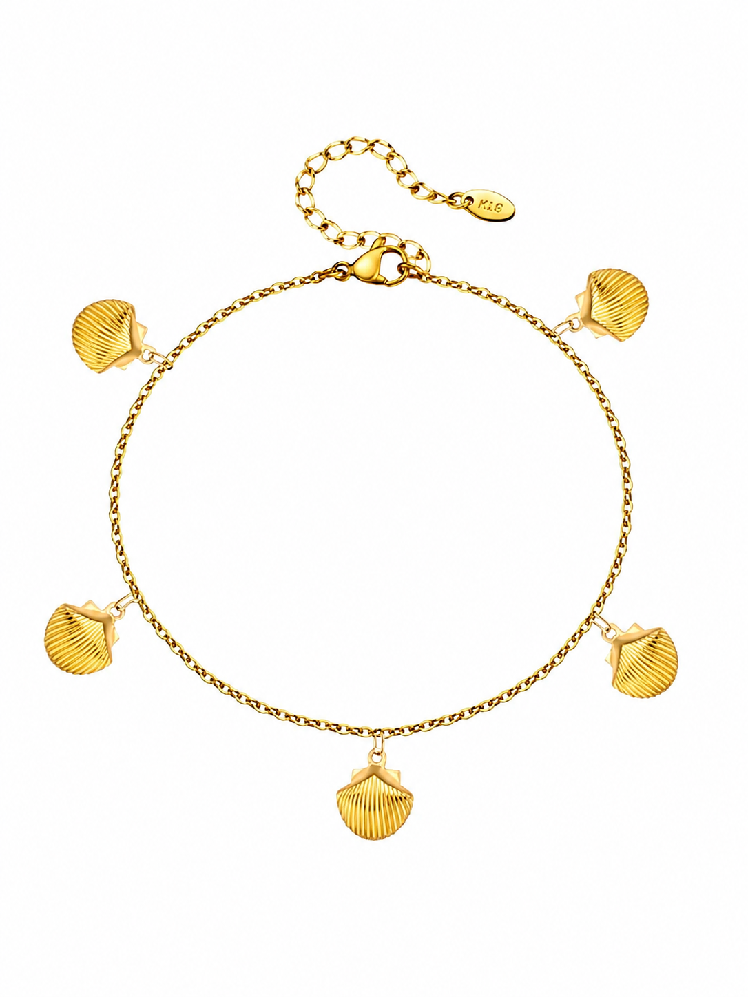Shell Mermaid Anklet