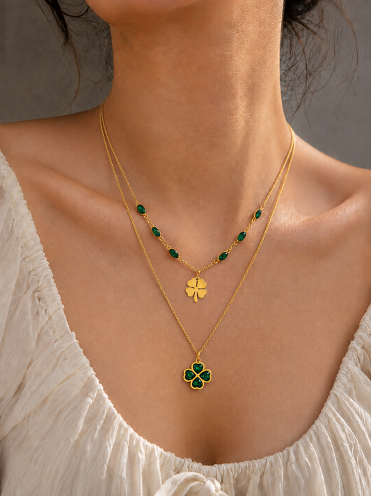 Eva Clover Necklace