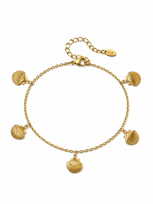 Shell Mermaid Anklet