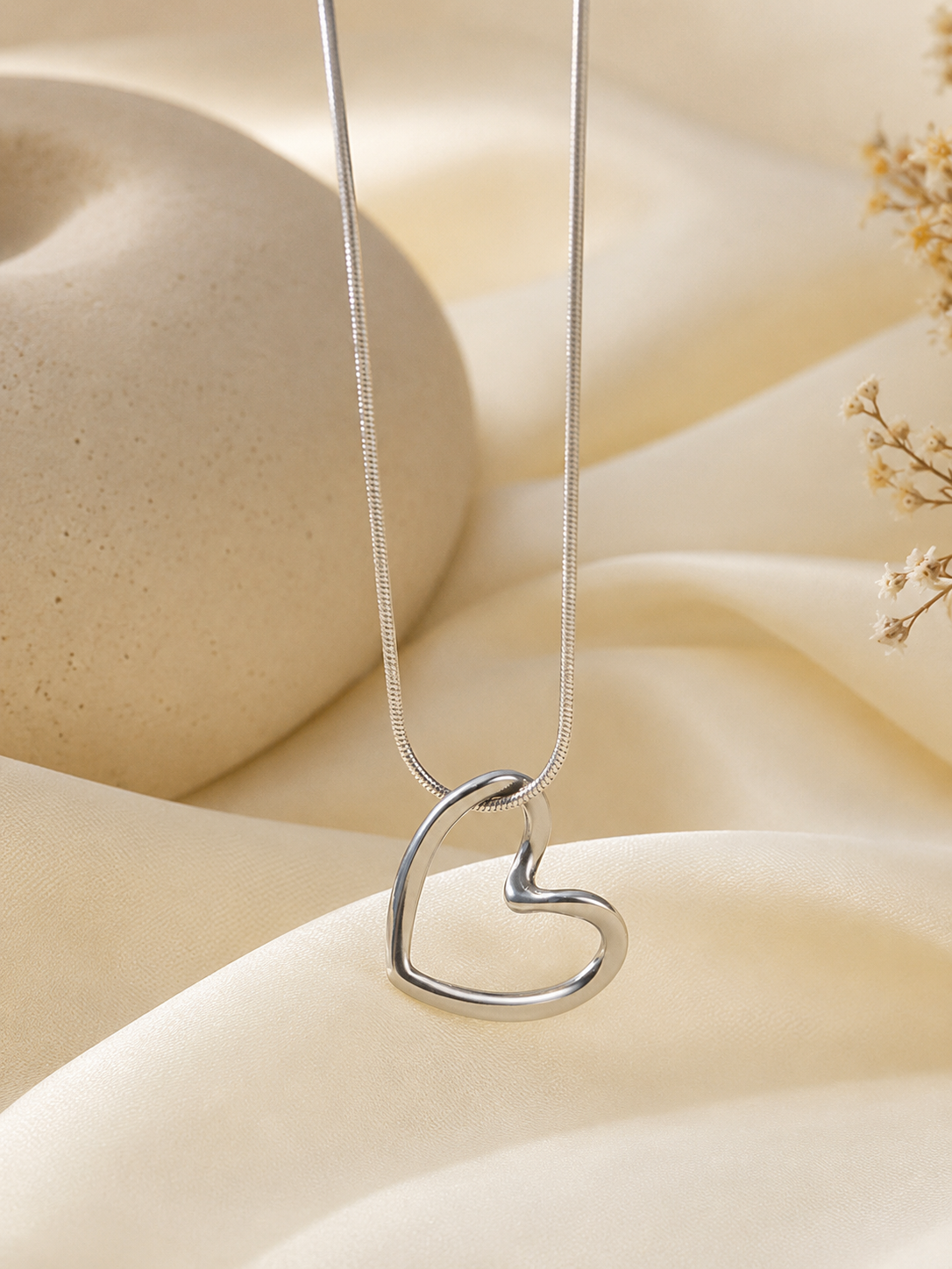 Darla Heart Necklace