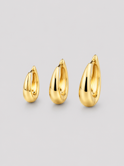 Minimal Gold Hoops