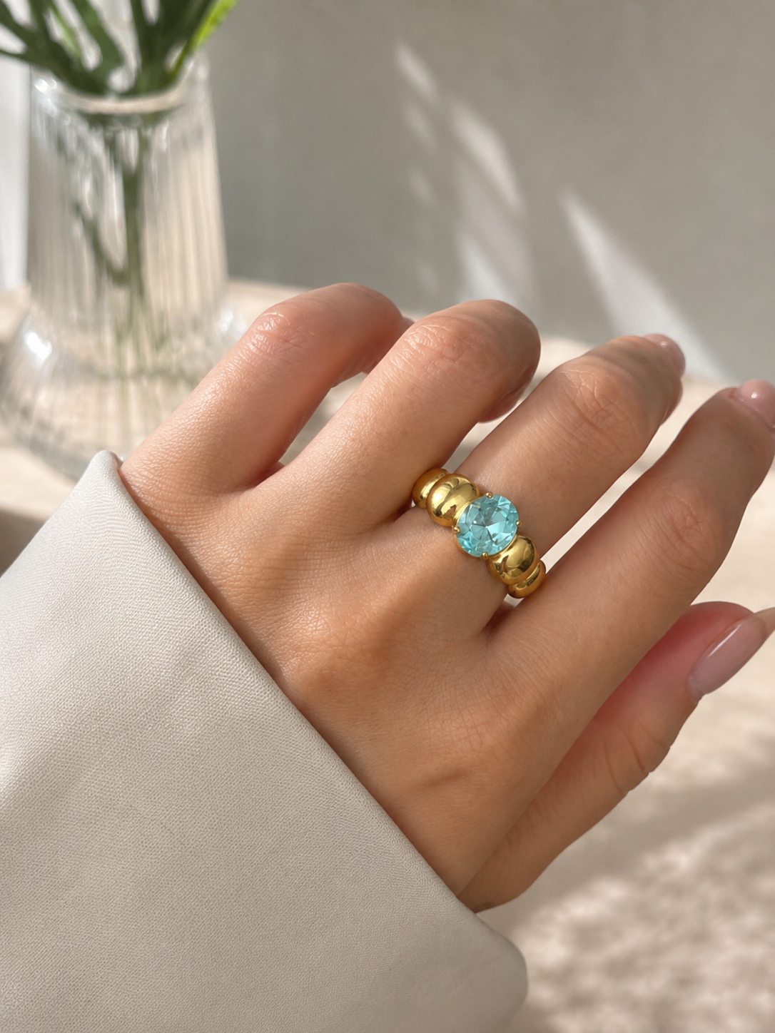 Fabiana Heart Ring