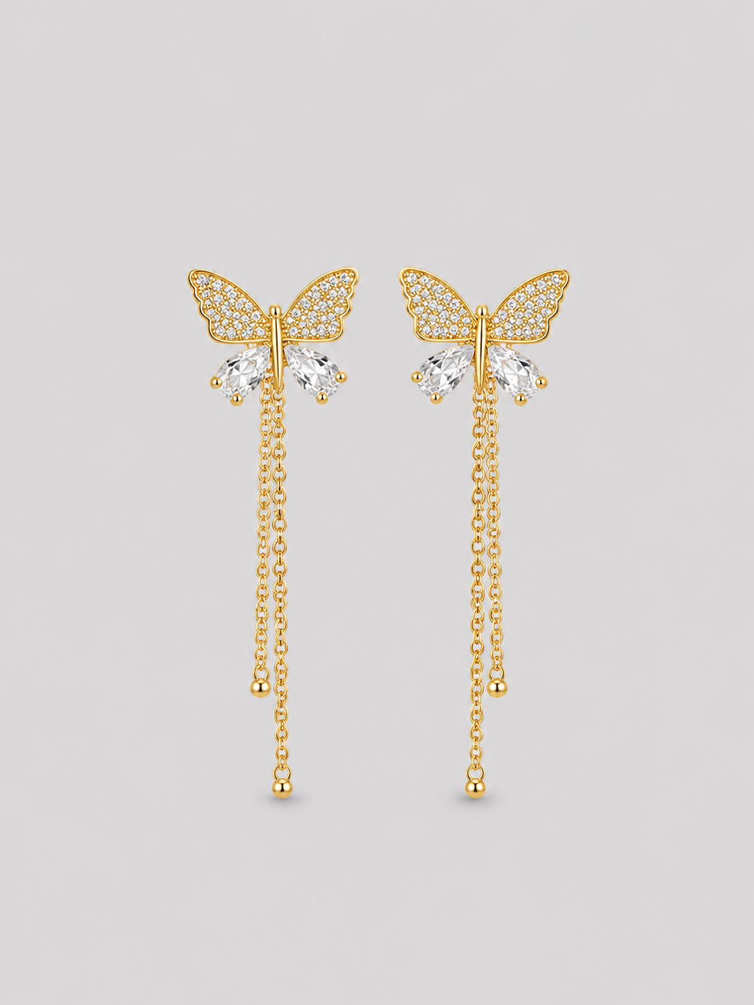 Butterfly Tassel Earring