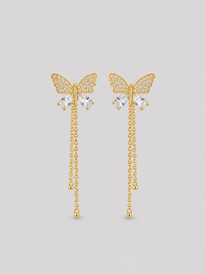 Butterfly Tassel Earring