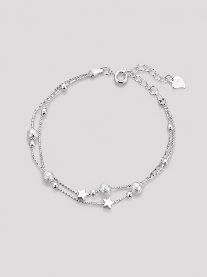 Silver Star Bracelet
