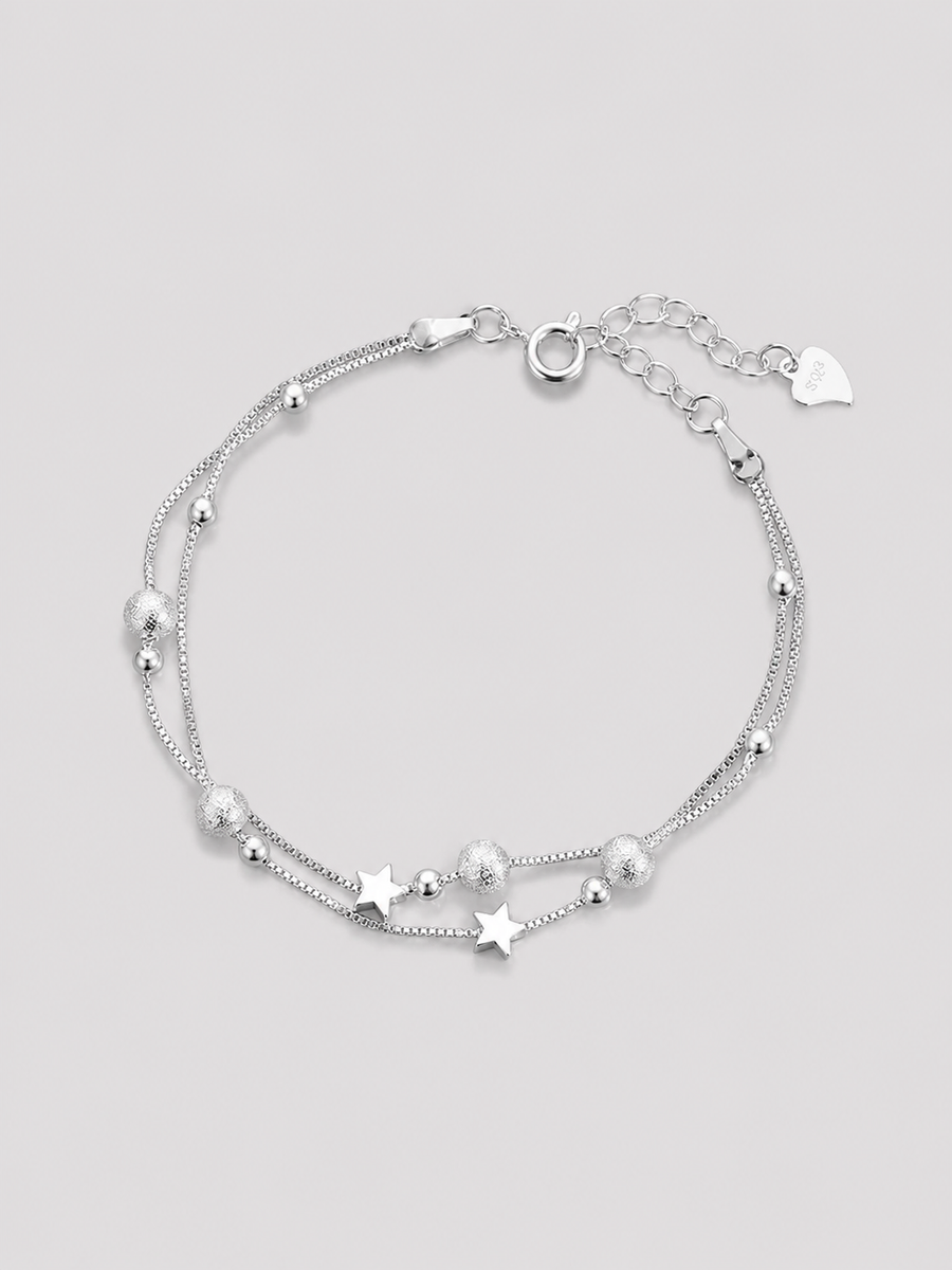 Silver Star Bracelet