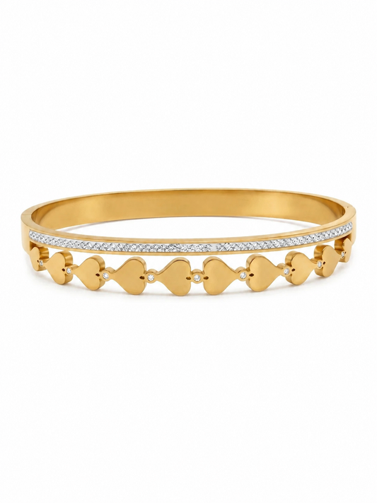 Twilight Clover Bangle
