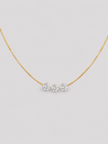 Triple Diamond Necklace