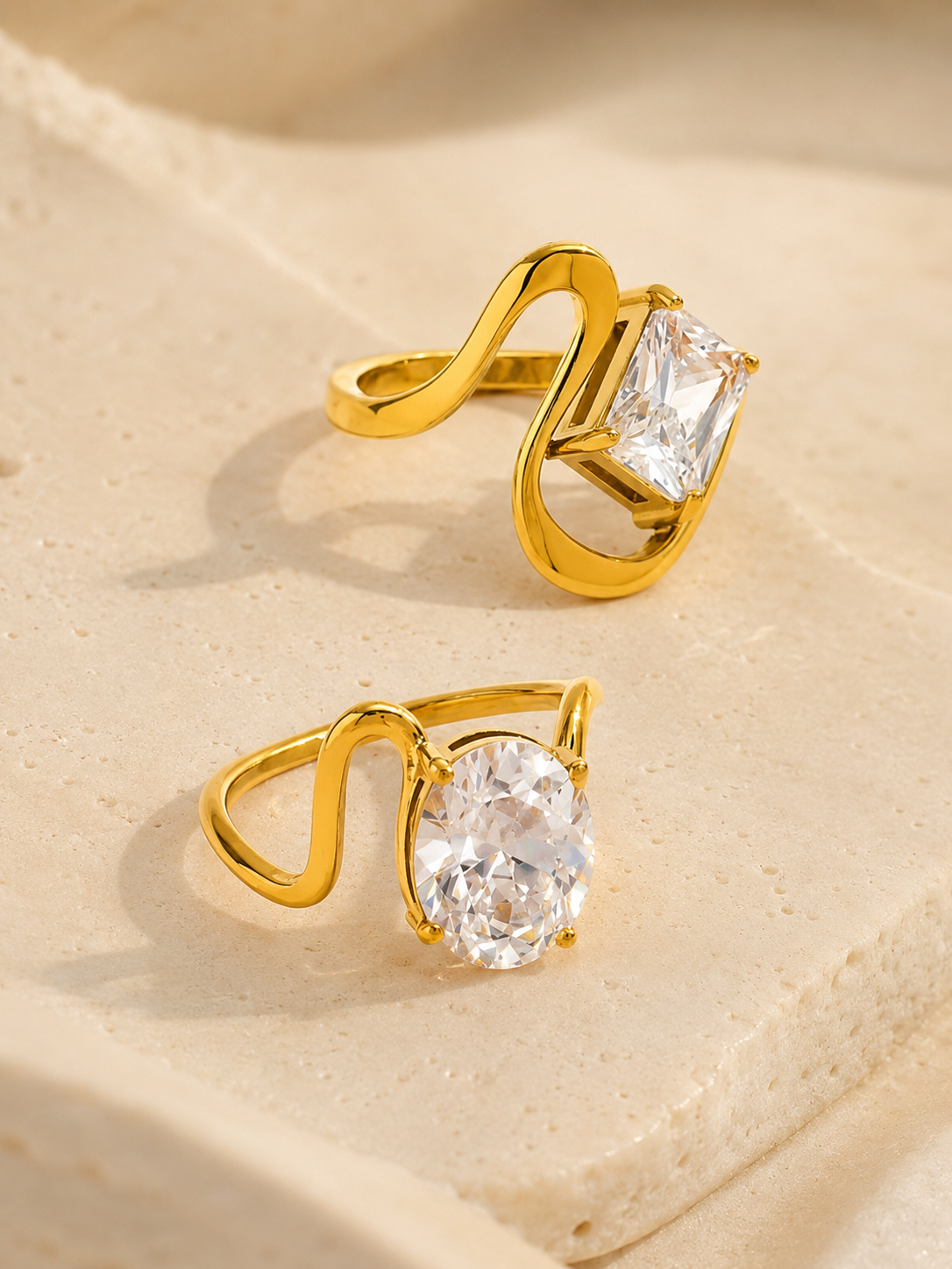 Lucie Crystal Ring