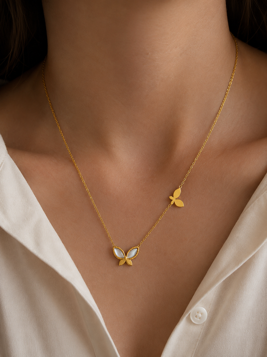 Fayra Butterfly Necklace
