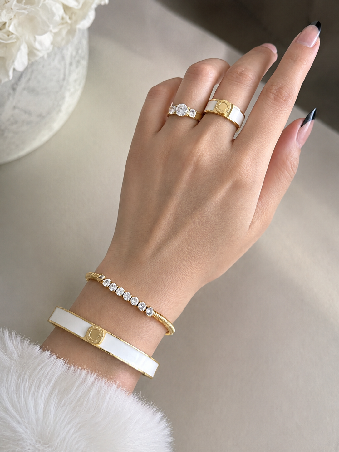 Miranda Pearl Bangle