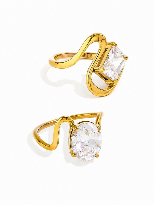 Lucie Crystal Ring