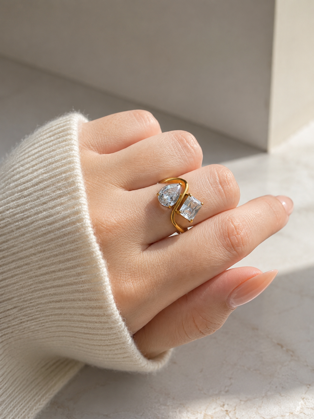 Water Drop Ring