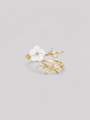Floral Open Ring