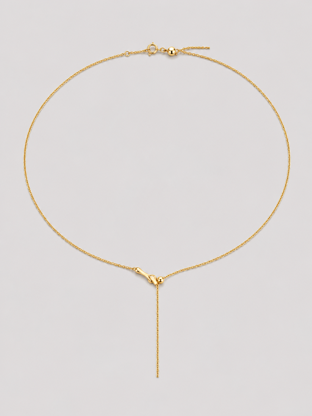 Minimal Drop Necklace