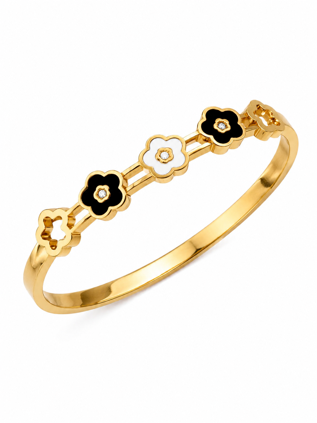 Bloom Charm Bangle