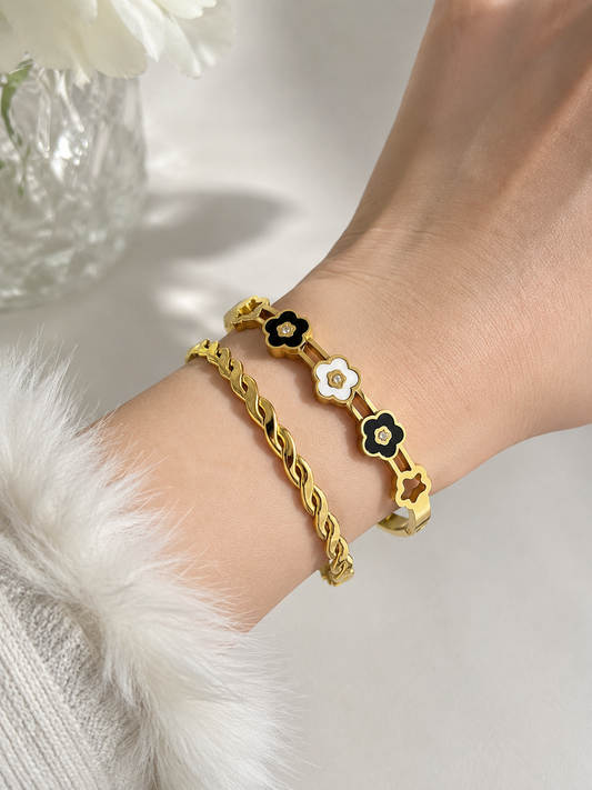 Bloom Charm Bangle
