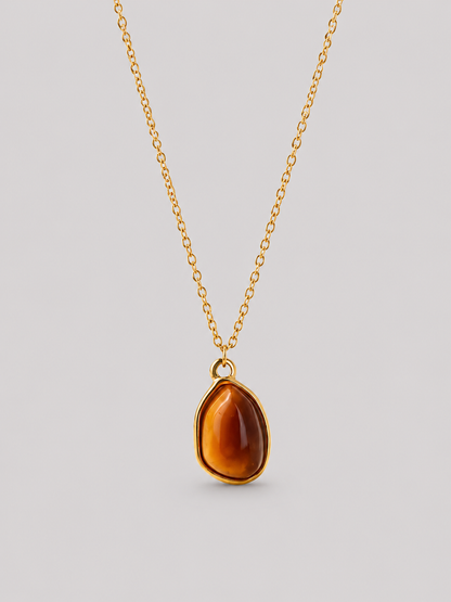 Amber Glow Necklace