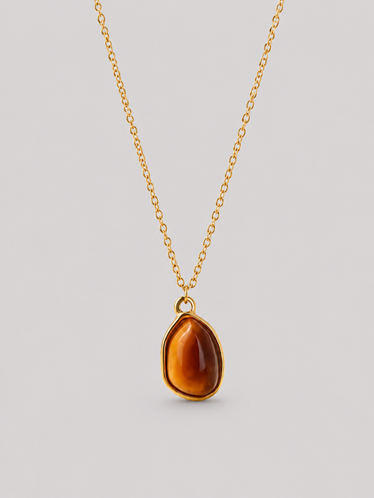 Amber Glow Necklace