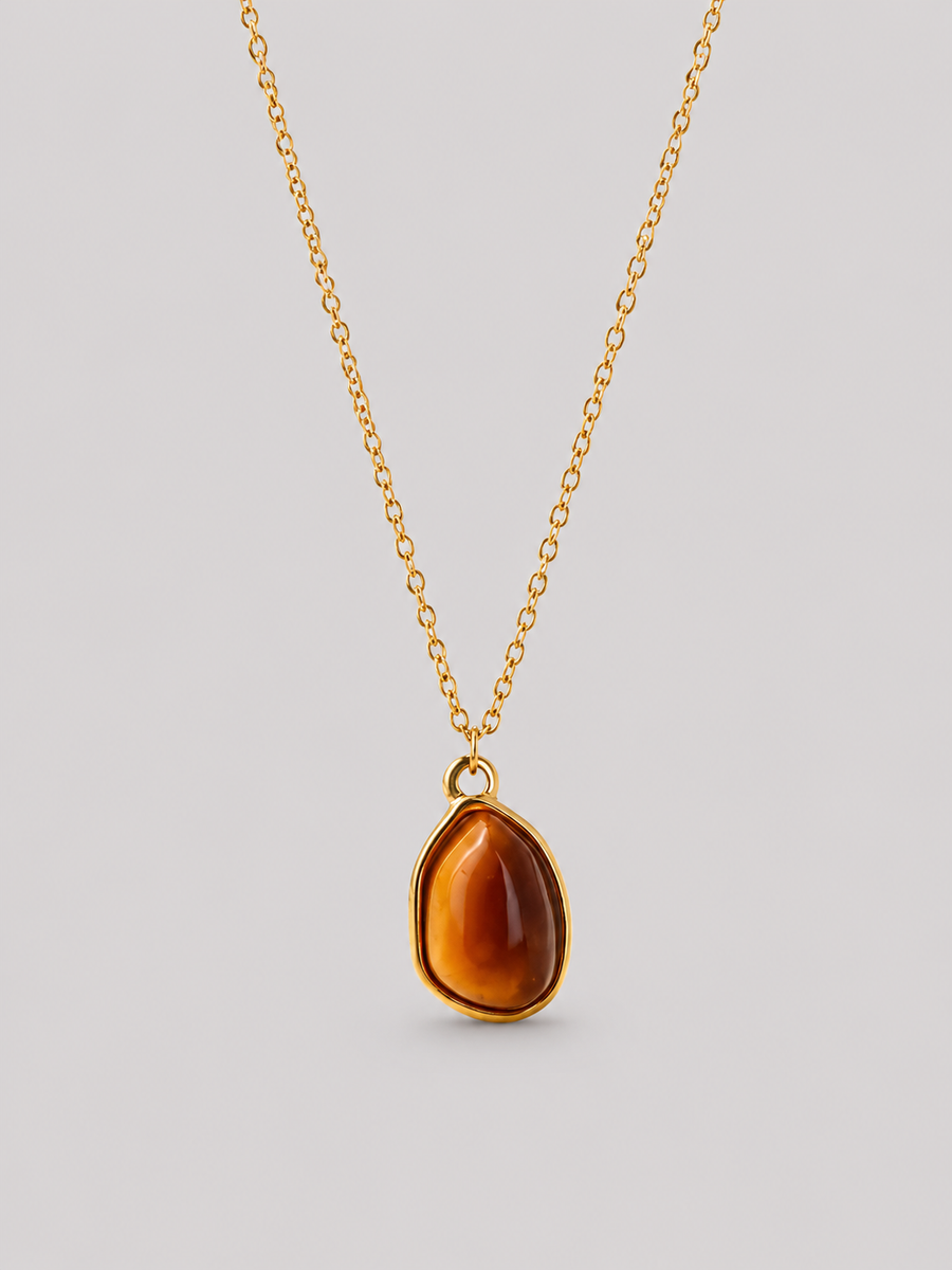 Amber Glow Necklace