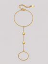 Golden Heart Handchain