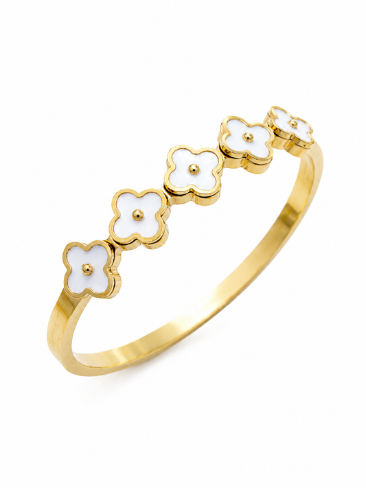 Blossom Pearl Bangle