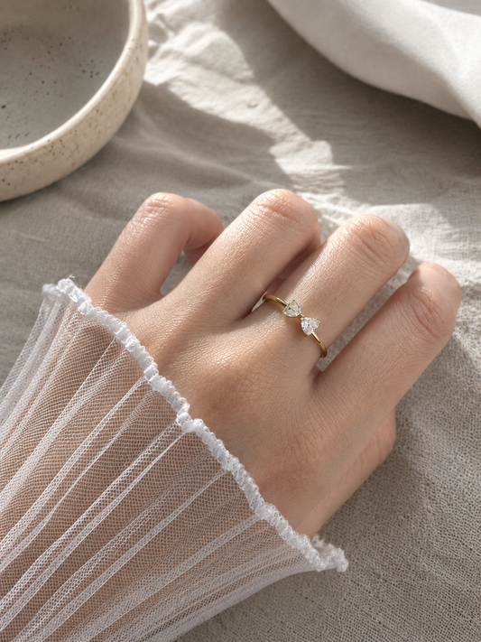 Celeste Bow Ring