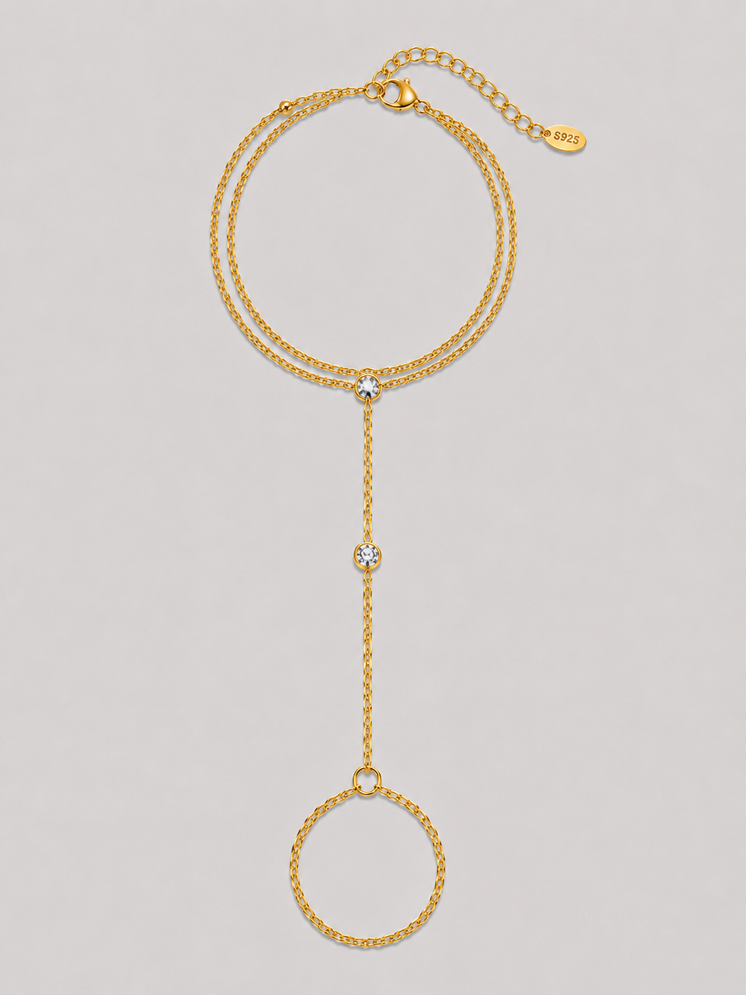 Elegant Circle Handchain