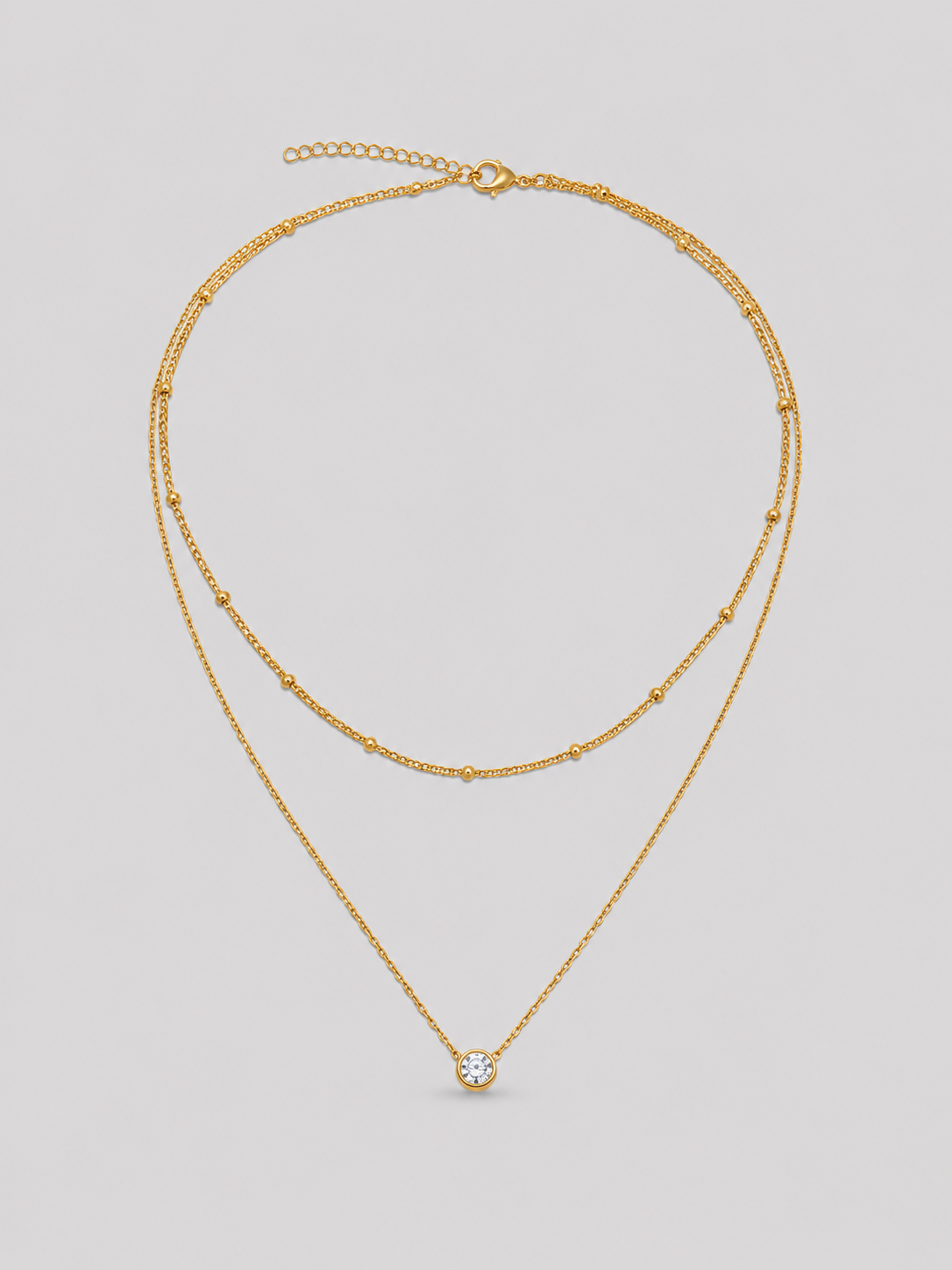 Diamond Layer Necklace