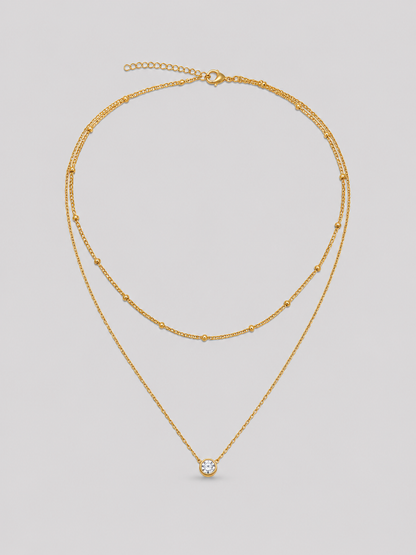 Diamond Layer Necklace