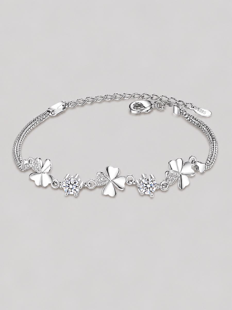 Clover Spark Anklet